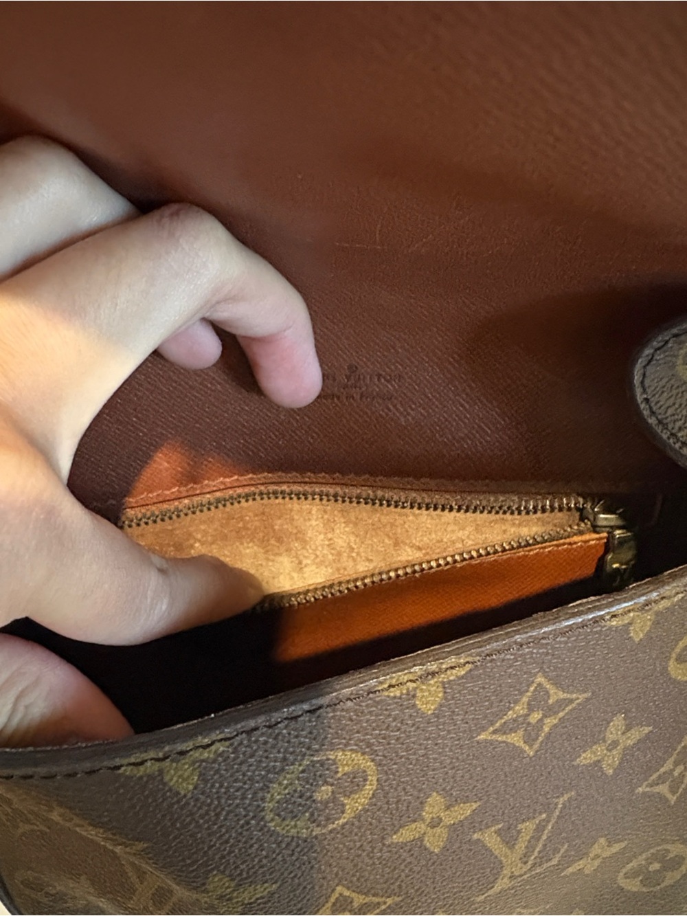 Louis Vuitton Saint Cloud Brown Monogram Crossbody Bag - Picture 12 of 15